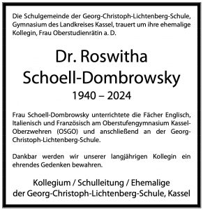 Rita Schoell Dombrowsky