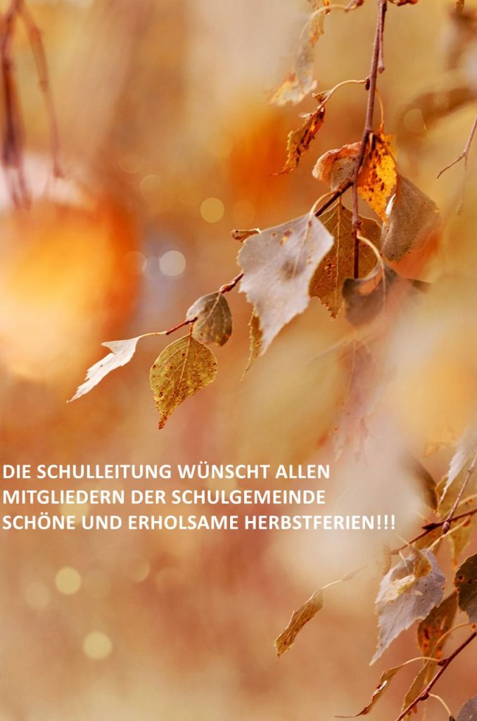 Feriengruss Herbst 2025