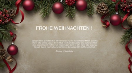 Weihnachtsgruss