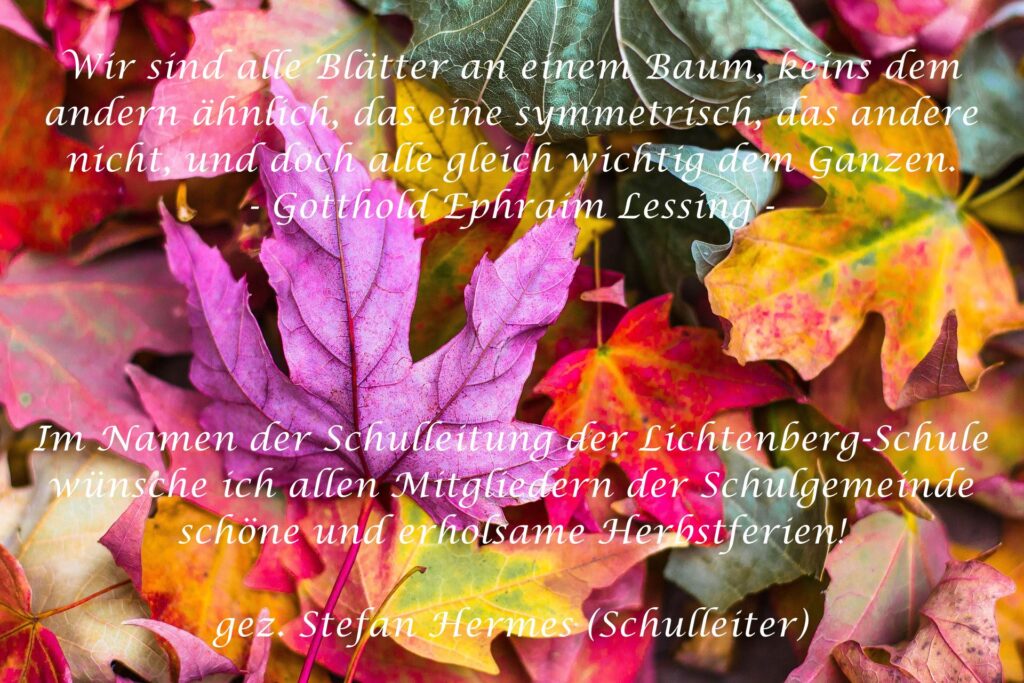 Gruss Herbstferien 2026